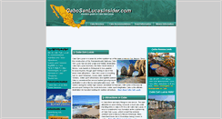Desktop Screenshot of cabosanlucasinsider.com